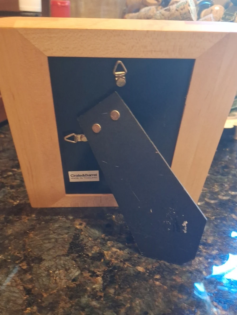 Crate&Barrel Light Wood Frame 3×5 Opening